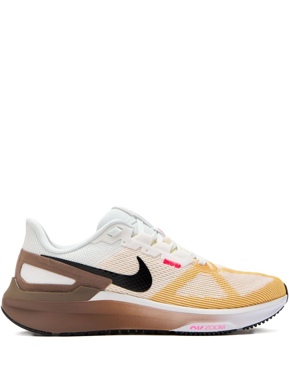 Structure 25 mesh-panel running sneakers - Brown