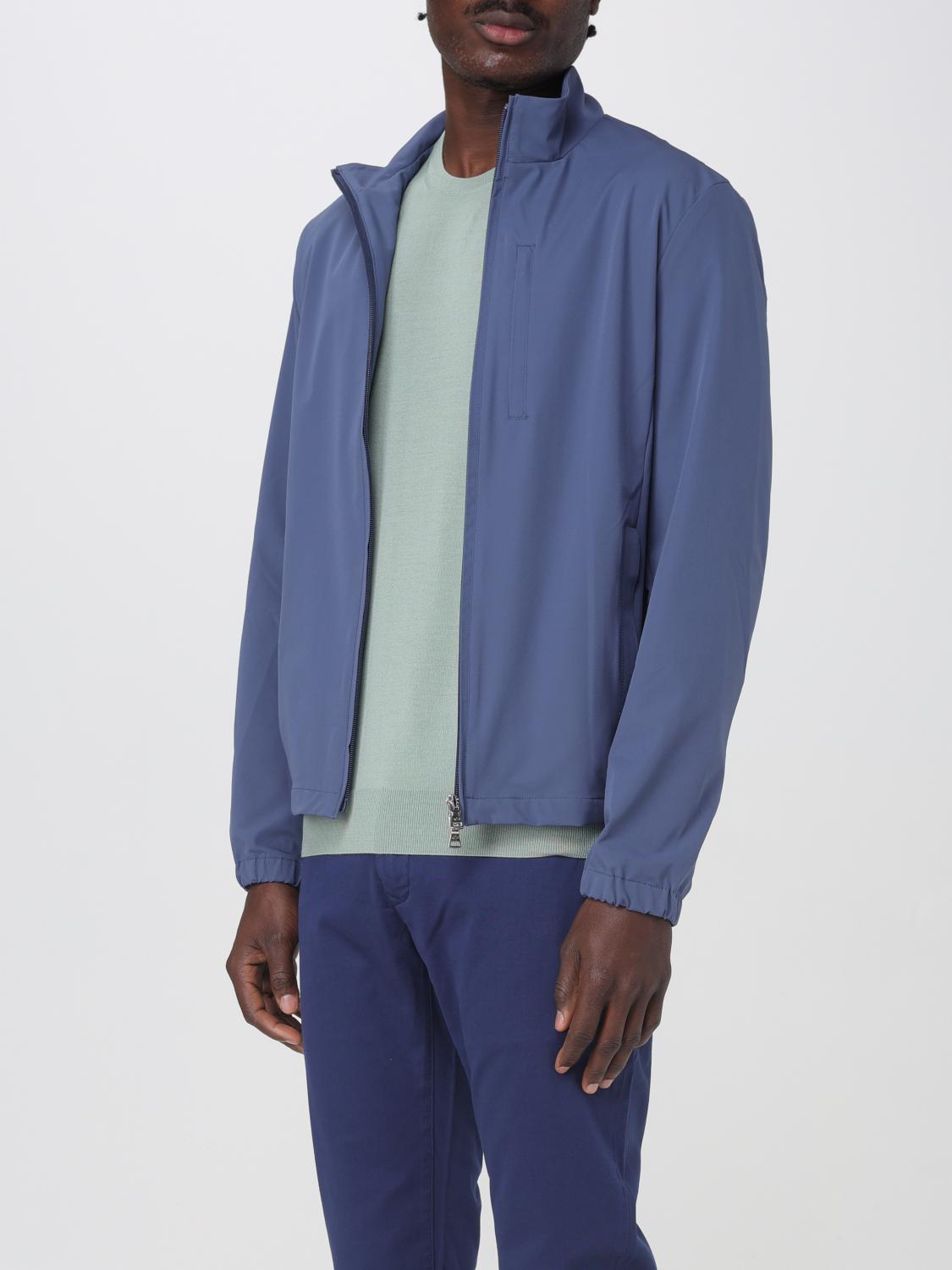Jacket Men color Blue