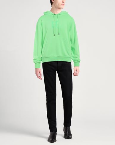Man Sweatshirt Acid green