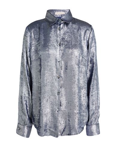 Woman Shirt Navy Size 2 Polyester