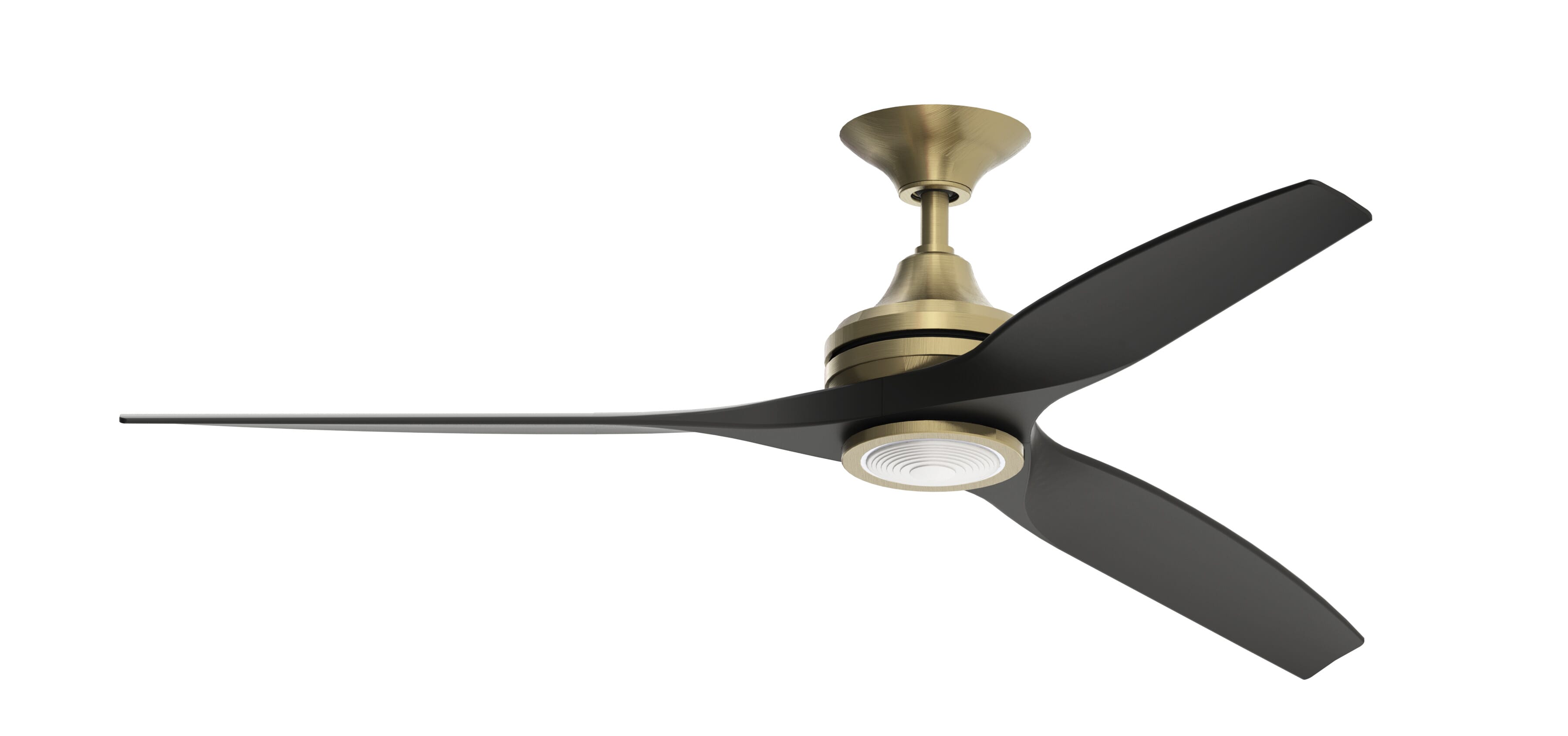 Fanimation Spitfire Ceiling Fan Motor in Brushed Satin Bra