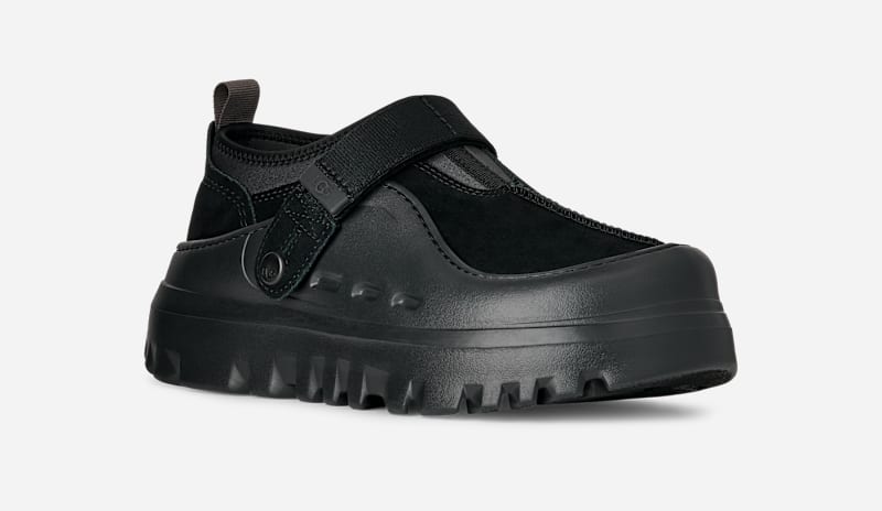 ® Men's PeakMod Lowcut Suede Shoes in Black/Black