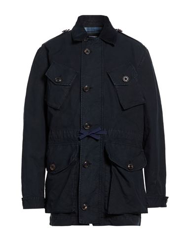 Man Jacket Midnight blue Size 38 Cotton