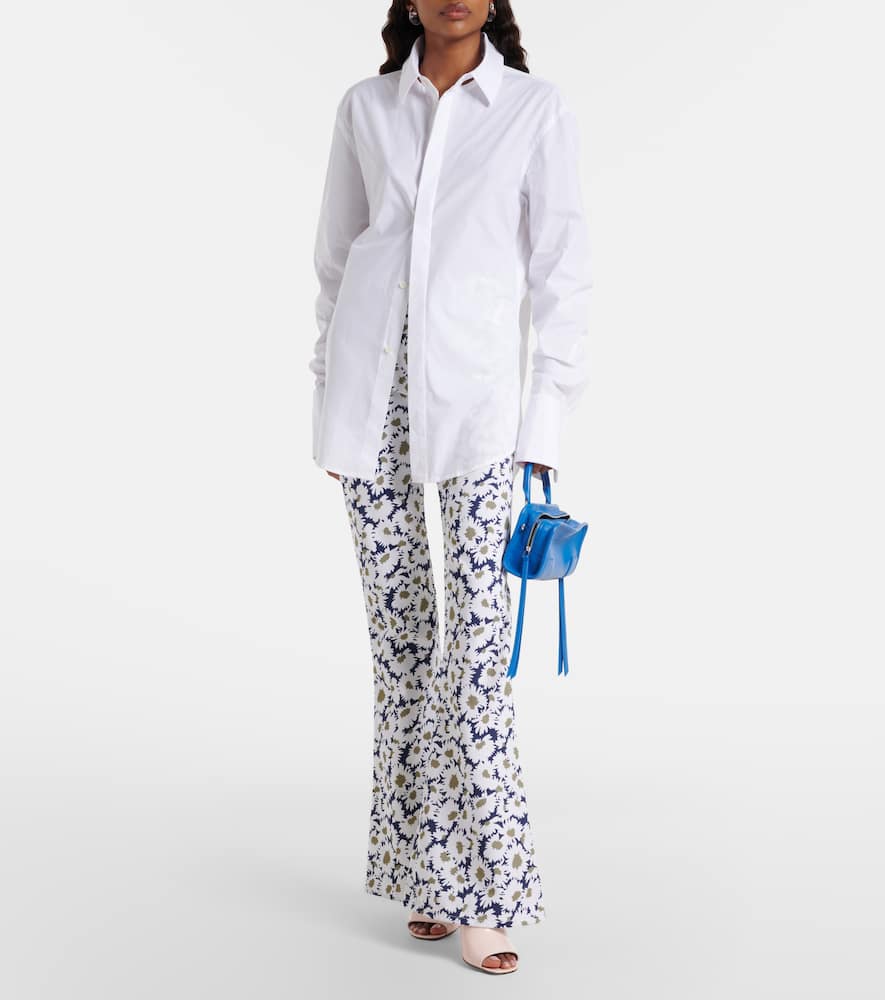 Cotton poplin shirt