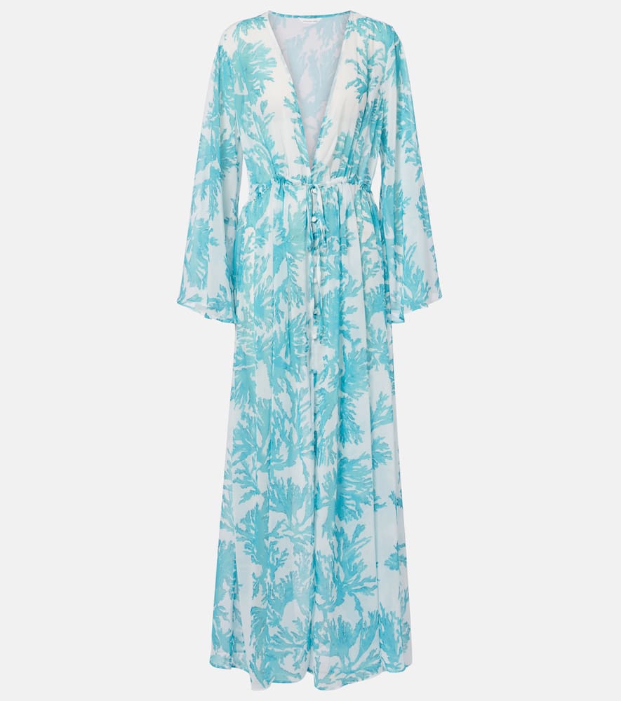 Chloe floral georgette kaftan