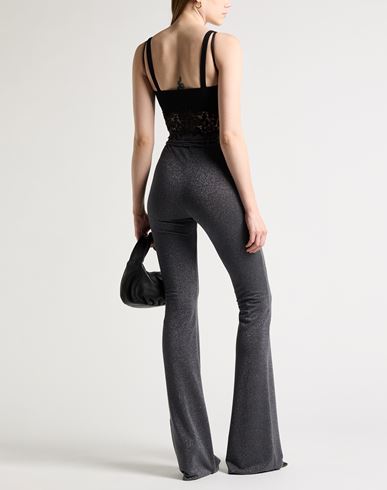 Woman Pants Charcoal Size 4 Viscose, Polyester, Elastane
