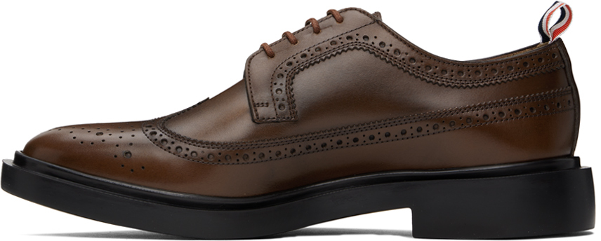 Thom Browne Brown Classic Longwing Brogues