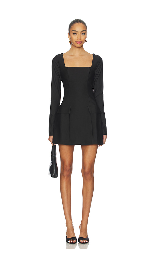 MORE TO COME Fenna Mini Dress in Black. XS also in L, M, S