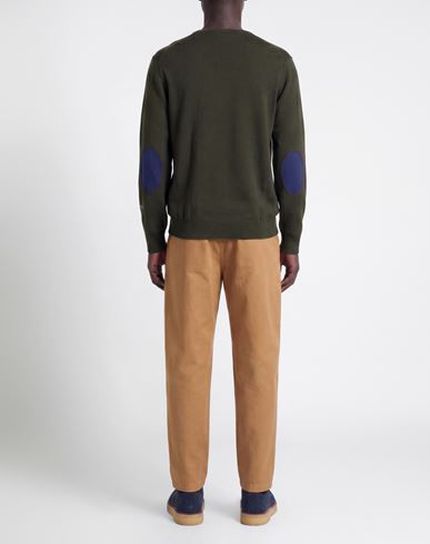 Man Sweater Dark green Size 46 Merino Wool, Acrylic