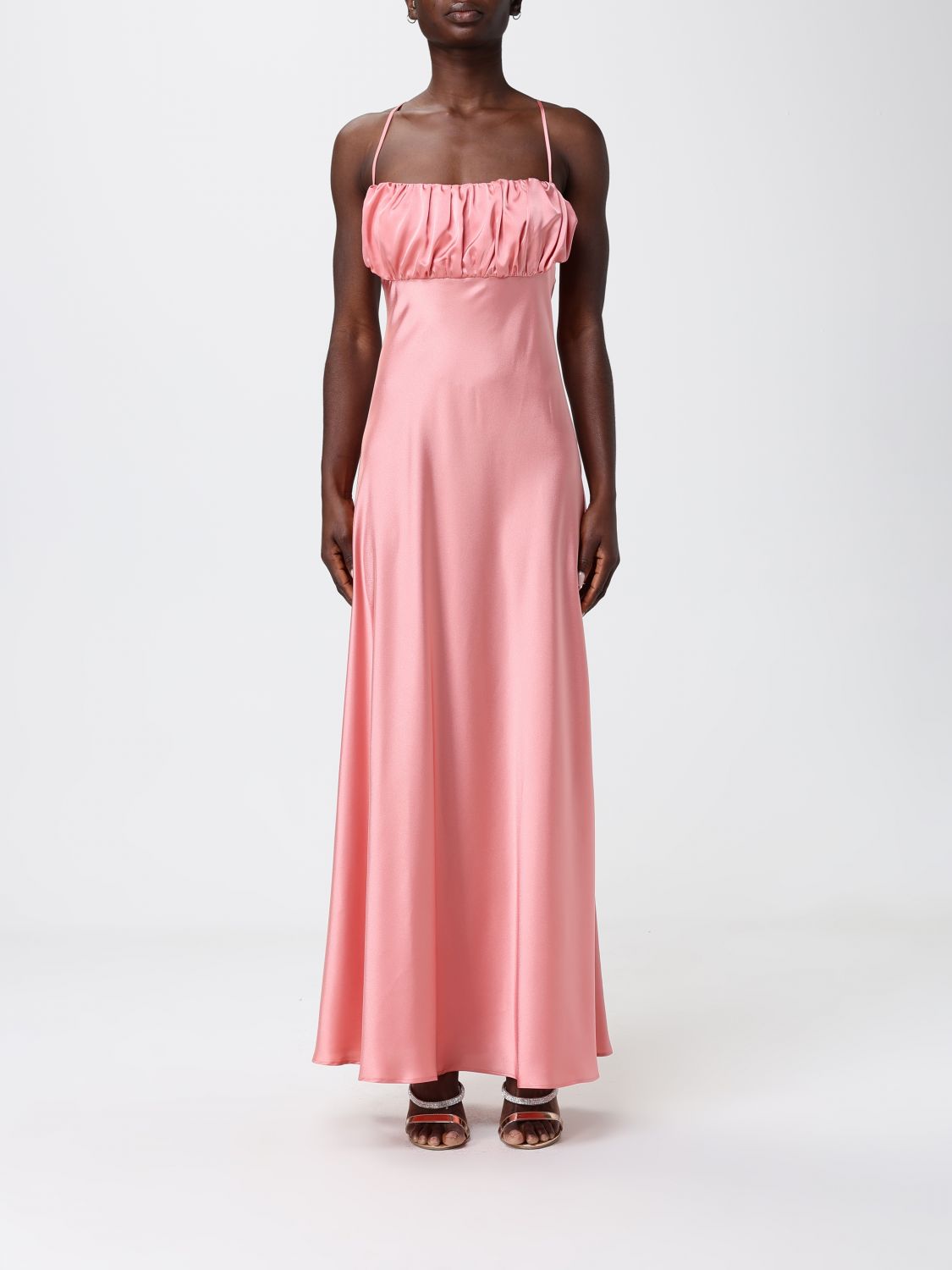 Dress Woman color Burgundy
