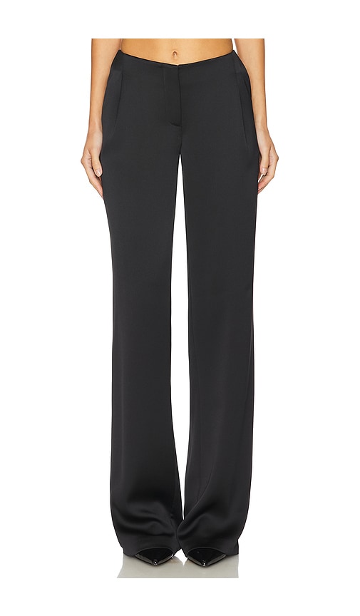 Ceren Ocak Low Waist Pant in Black.  XS. Also in M