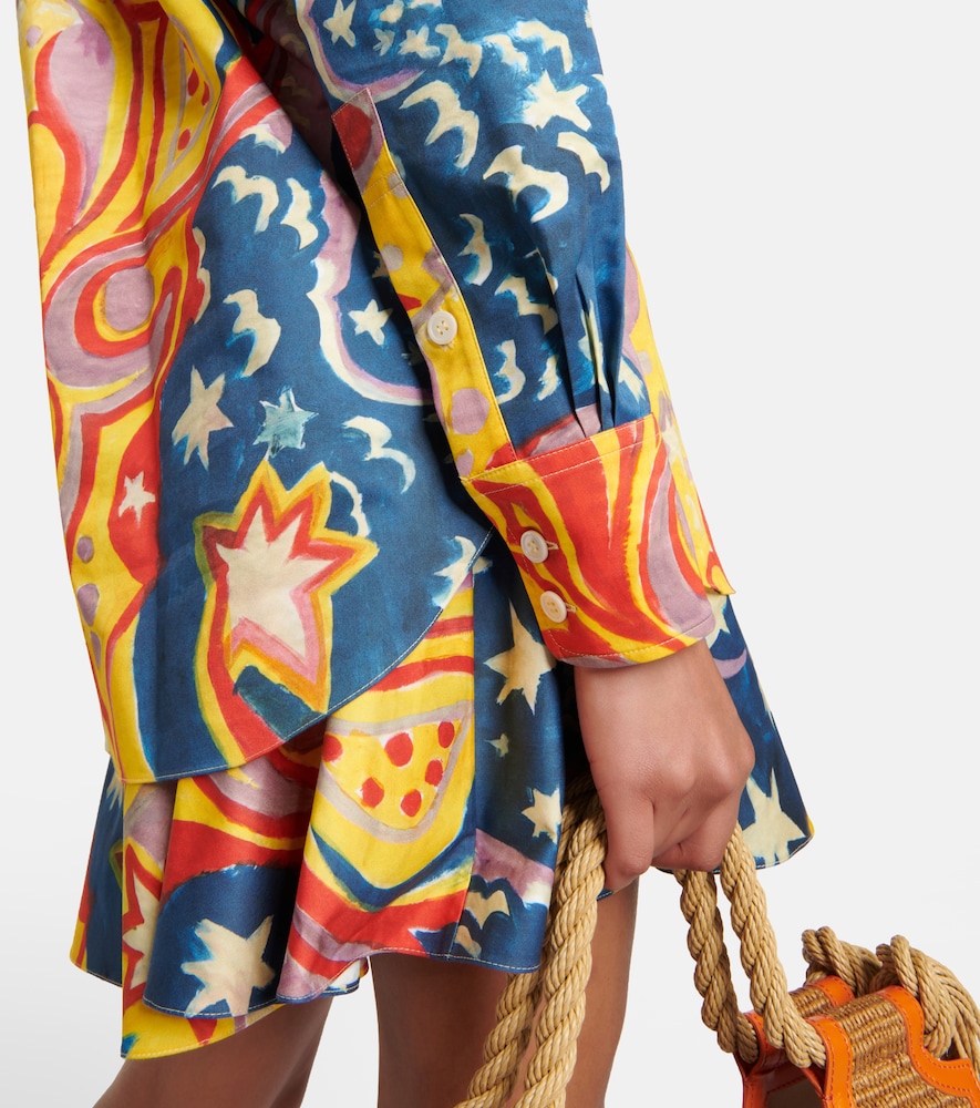 Printed cotton shirt