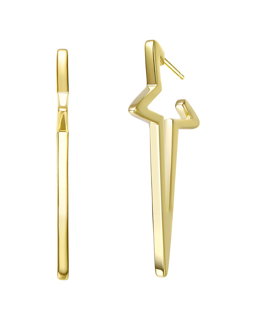 14K Plated Dangle Earrings