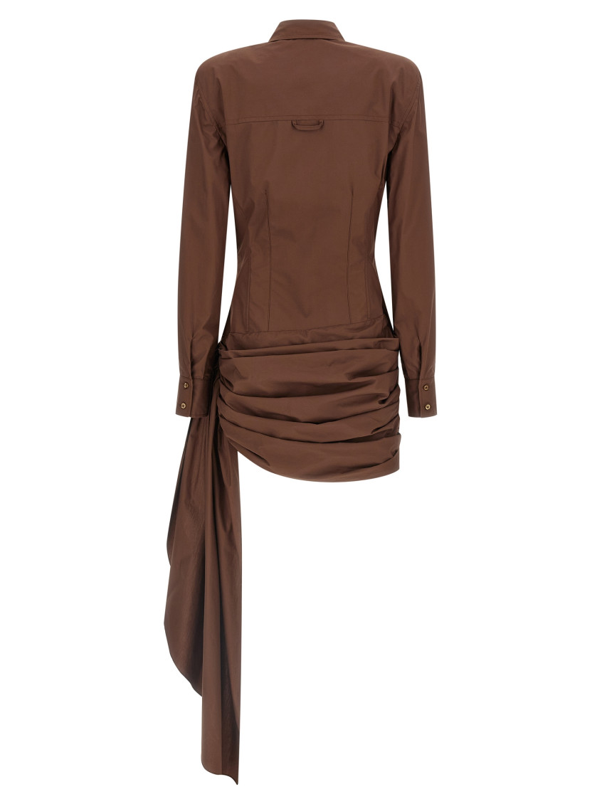 Chemisier Dress Dresses Brown
