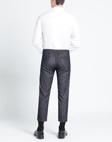 Man Pants Navy Size 30 Wool, Polyester, Elastane