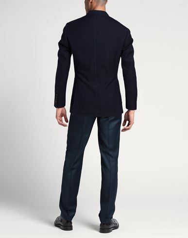 Man Blazer Midnight blue Size 38 Wool