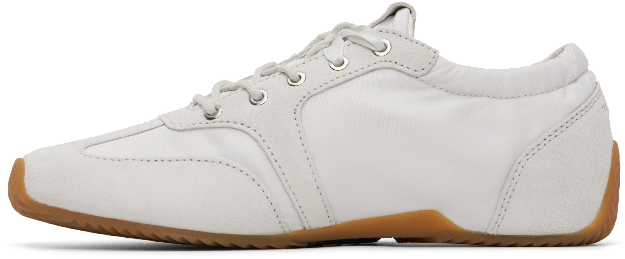 White Emilee Ballet Runner Sneakers