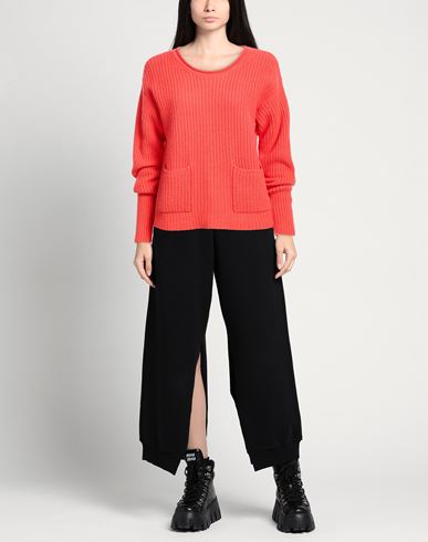 Woman Sweater Coral Size L Cashmere