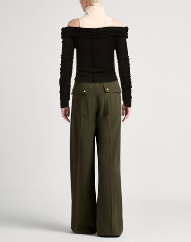 Woman Top Black Size L Tencel, Elastane