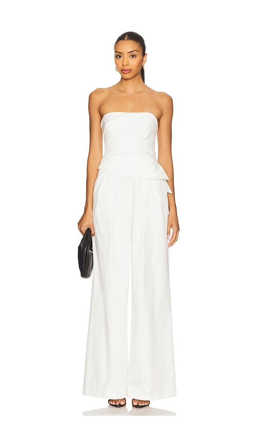 ET OCHS Loren Jumpsuit in White. - 10 also