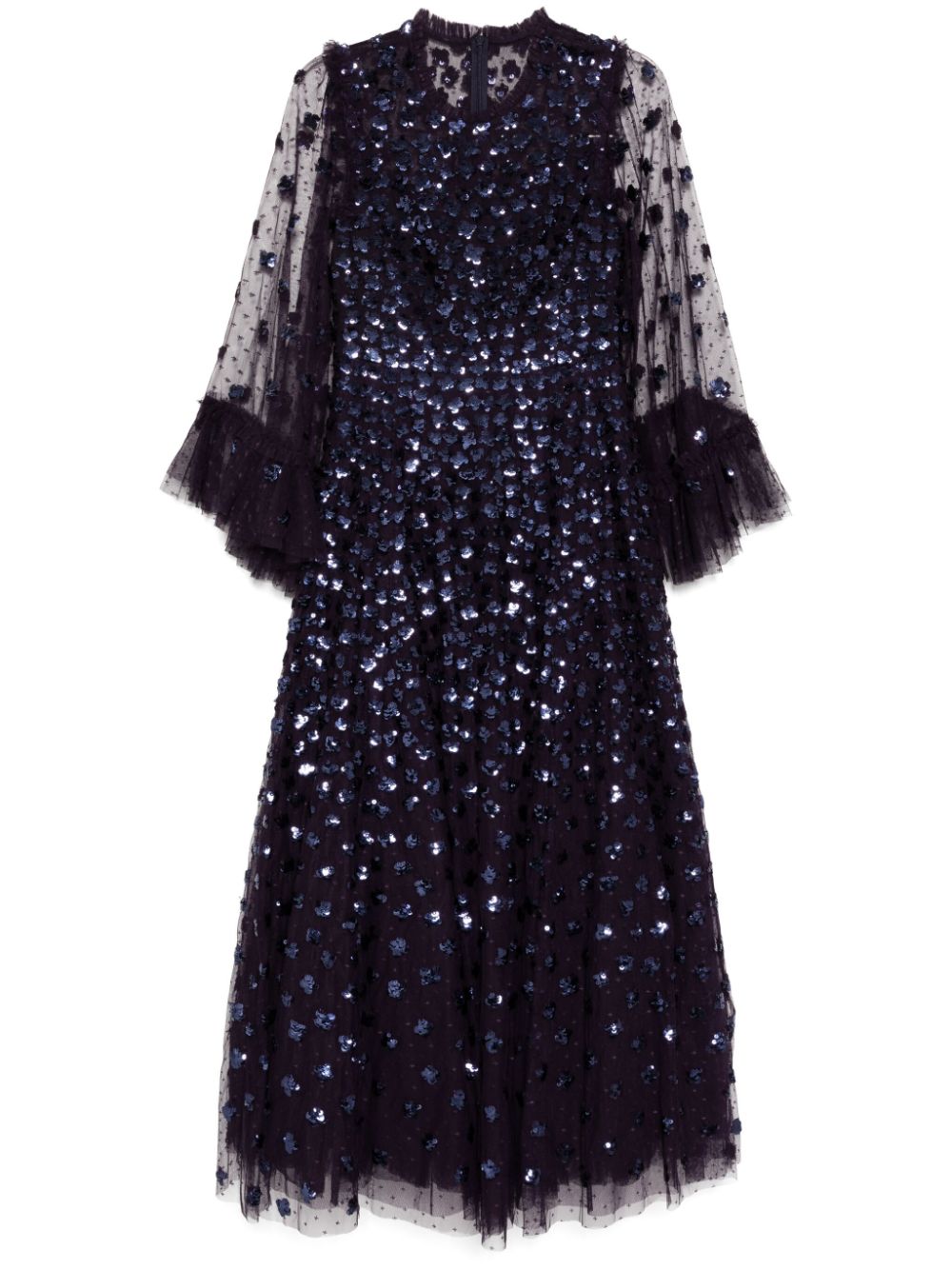 Needle & Thread 여성 글리슨 앵클 이브닝 드레스 - 퍼플 DGLS14RCR25MID