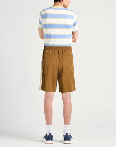 Bermuda Tessuto Man Shorts & Bermuda Shorts Khaki Size M Lyocell