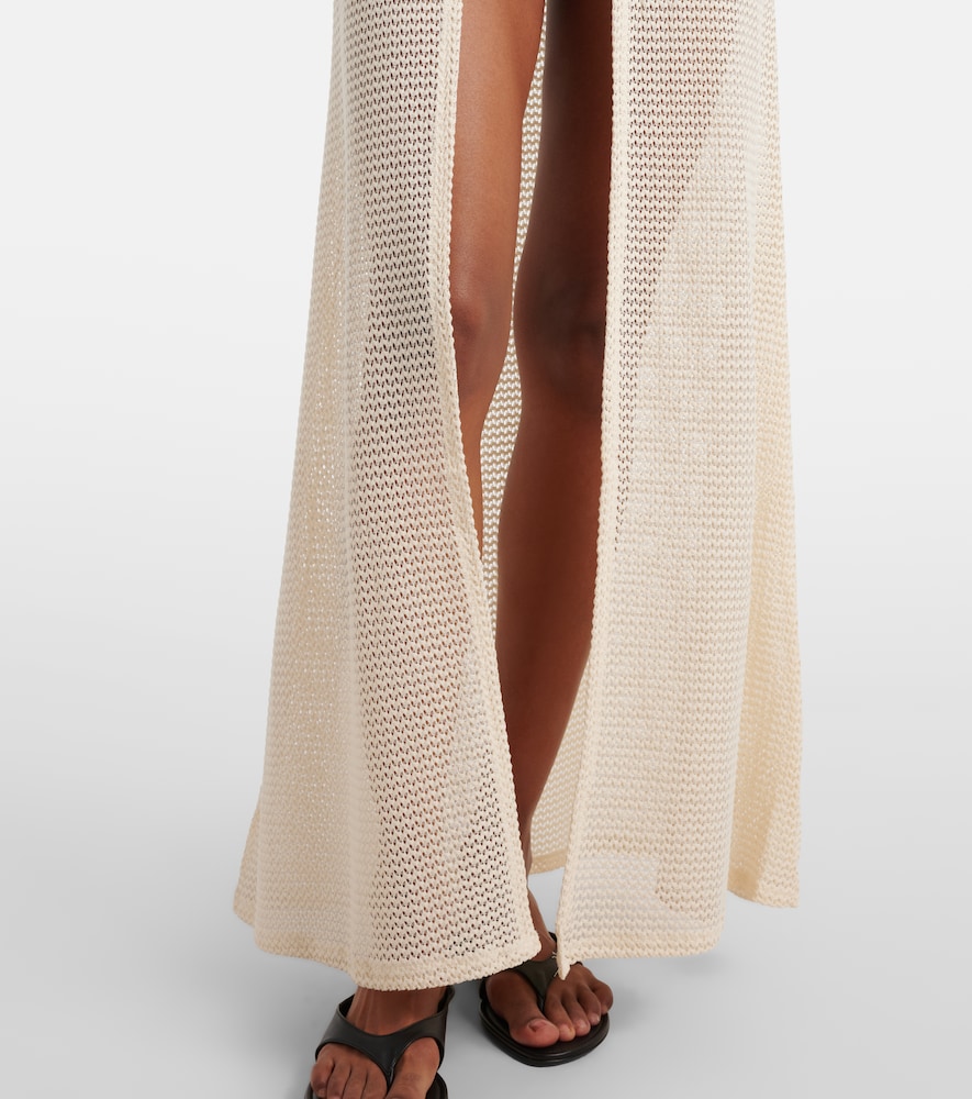 Crochet beach cover-up