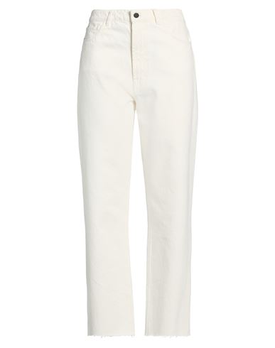 Woman Jeans White Size 30 Cotton