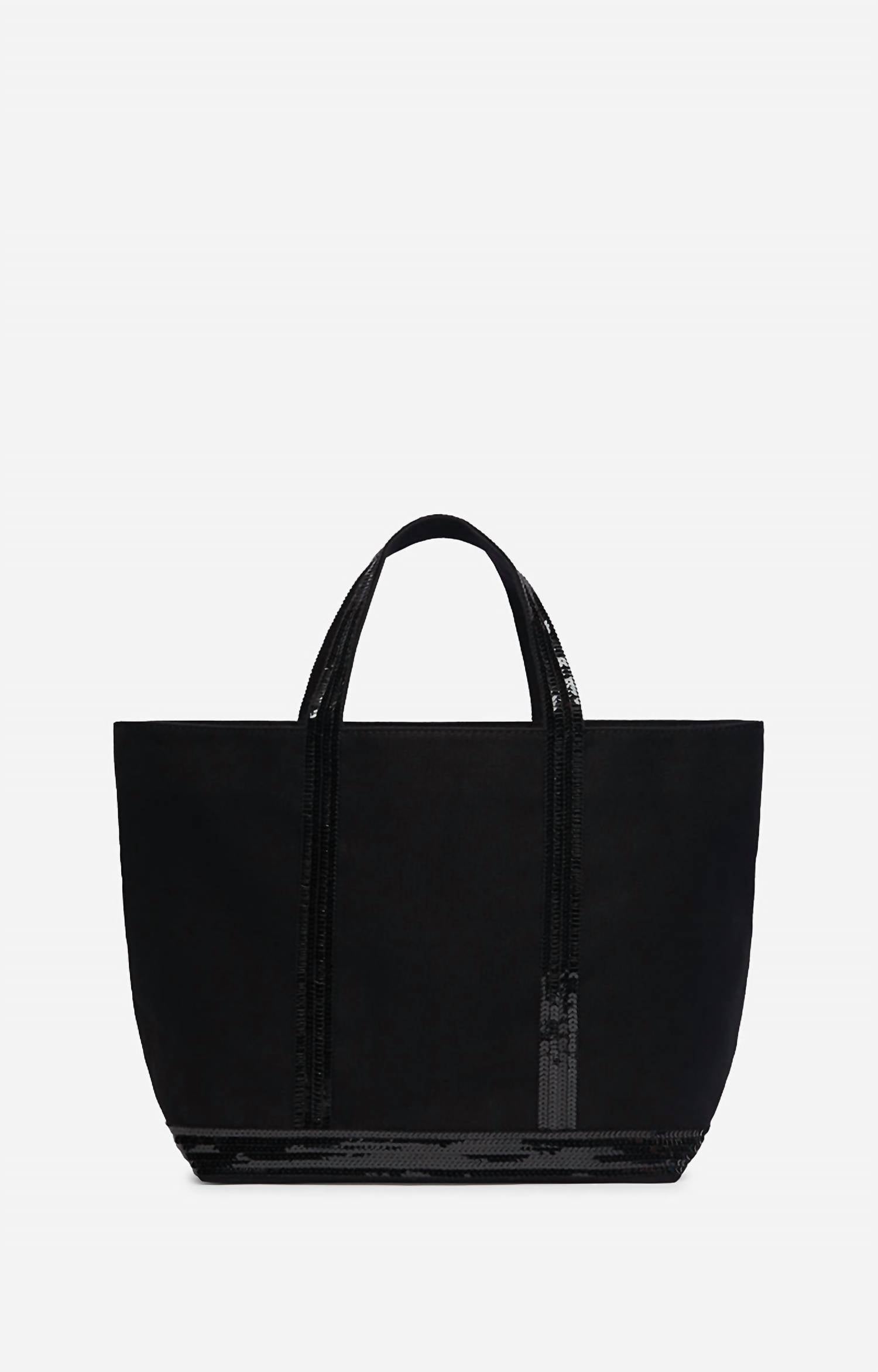 Women's Cabas Tote Bag - Medium In Noir