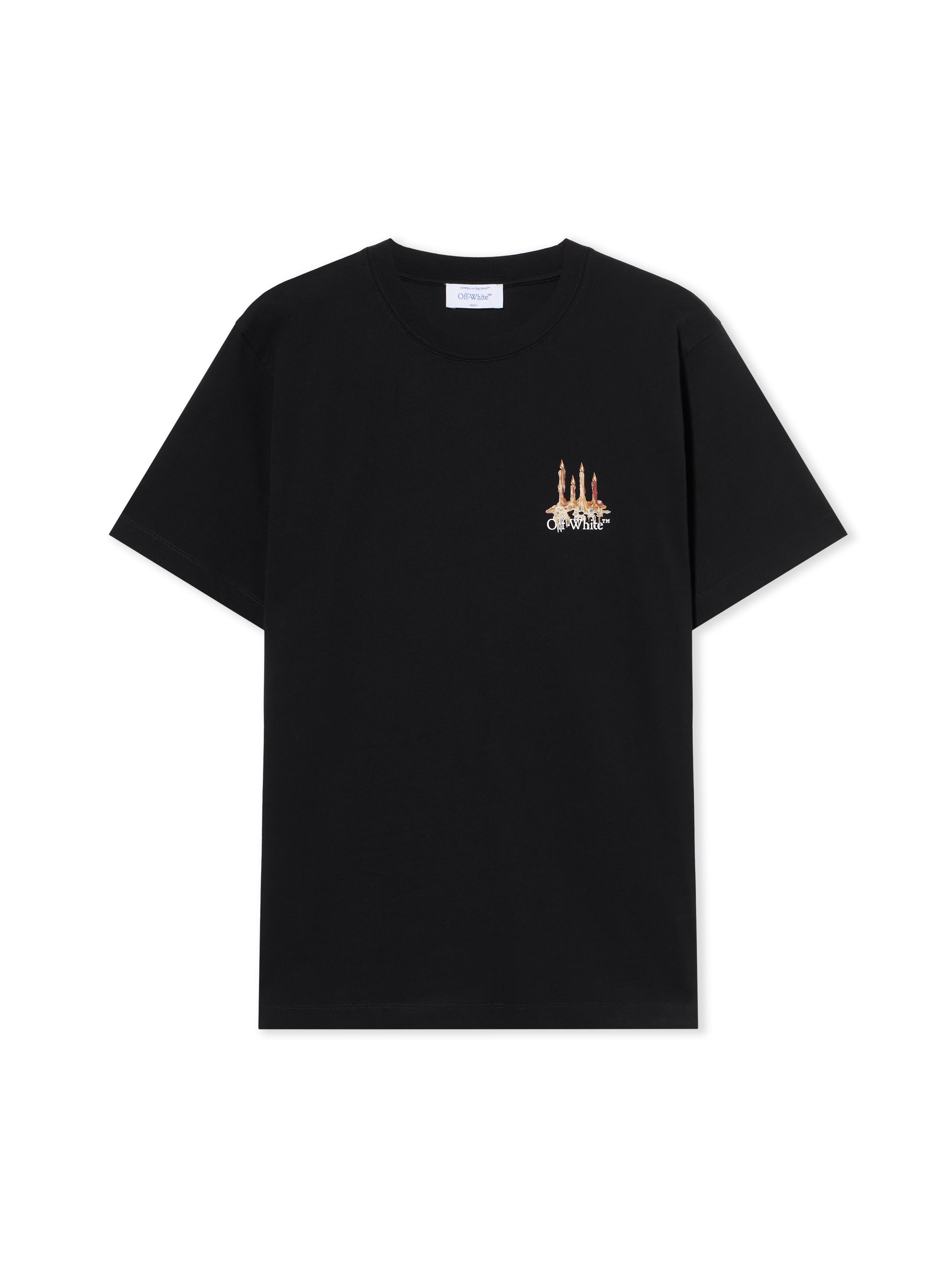Building Arrow Slim Logo Tee - Male T-shirts Black