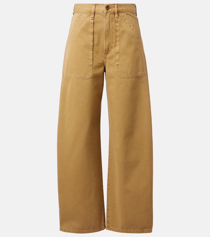 Ayla high-rise wide-leg jeans