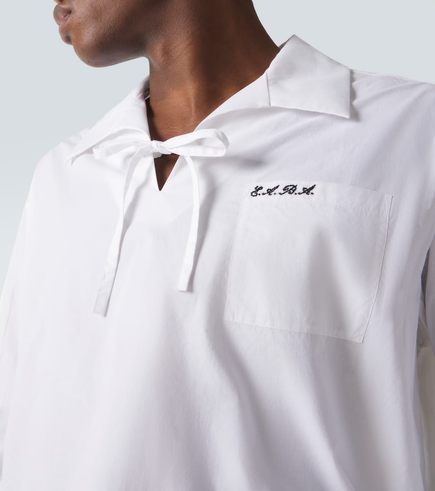 Cotton poplin top