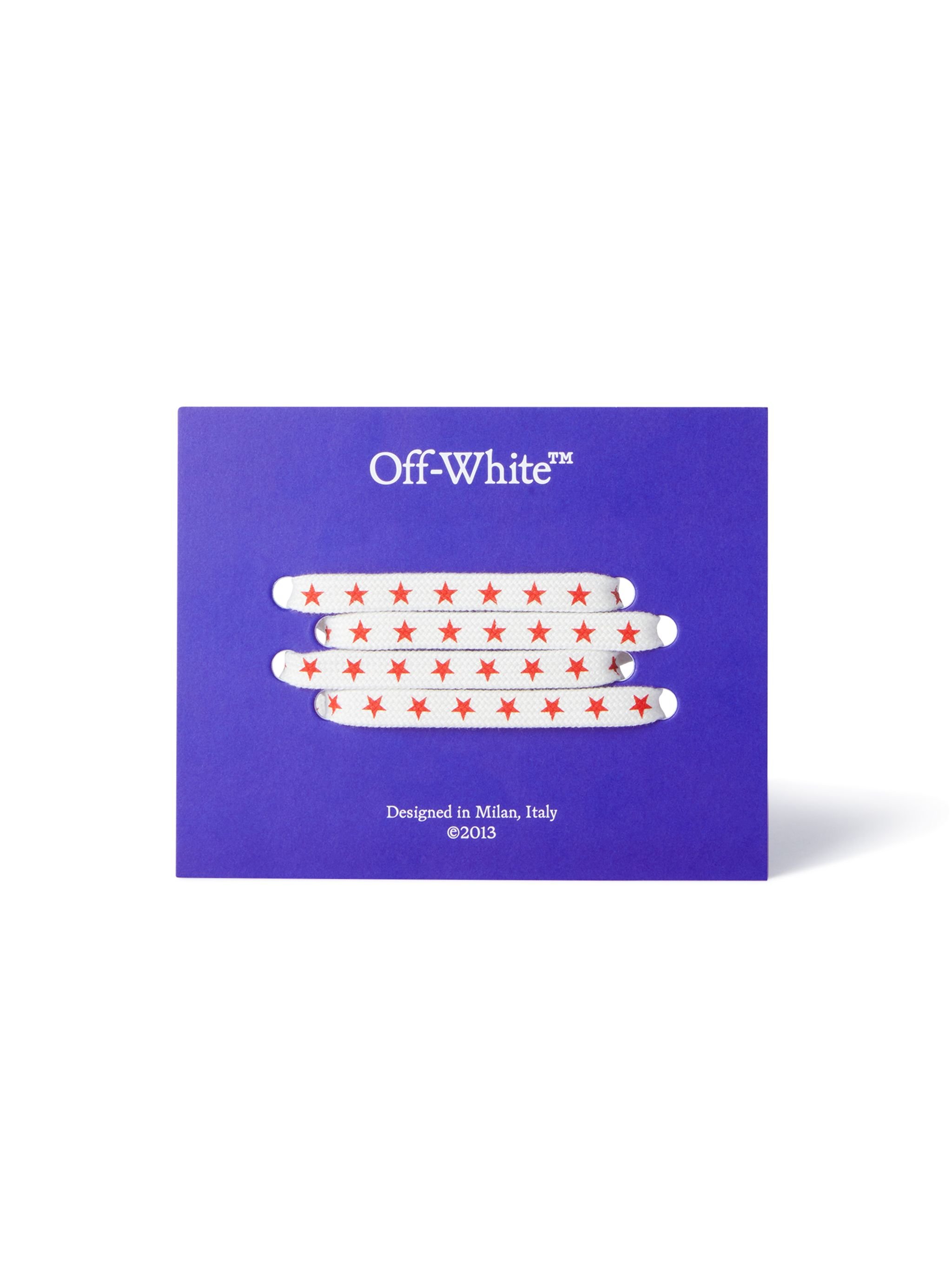 White/red Star Laces