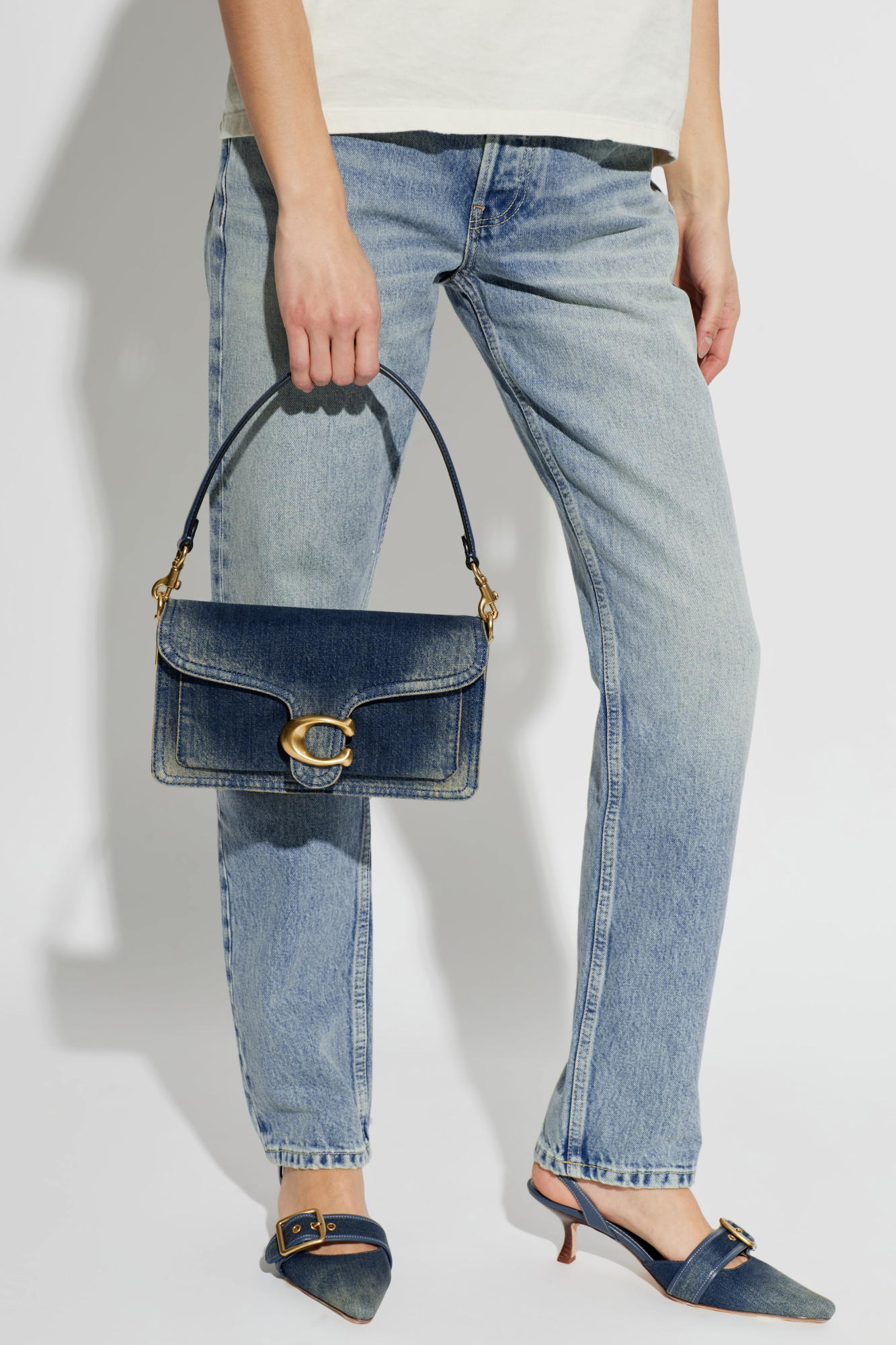 Shoulder Bag "Tabby 26", Women's, Navy Blue