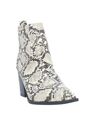 Woman Ankle boots Ivory Size 7 Textile fibers