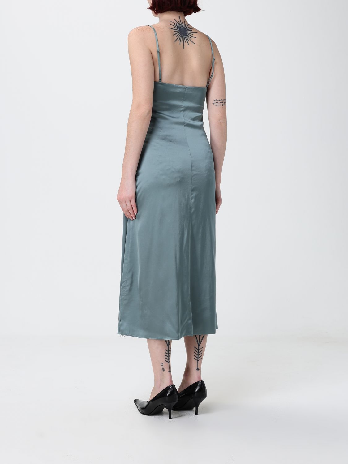 Dress Woman color Sage