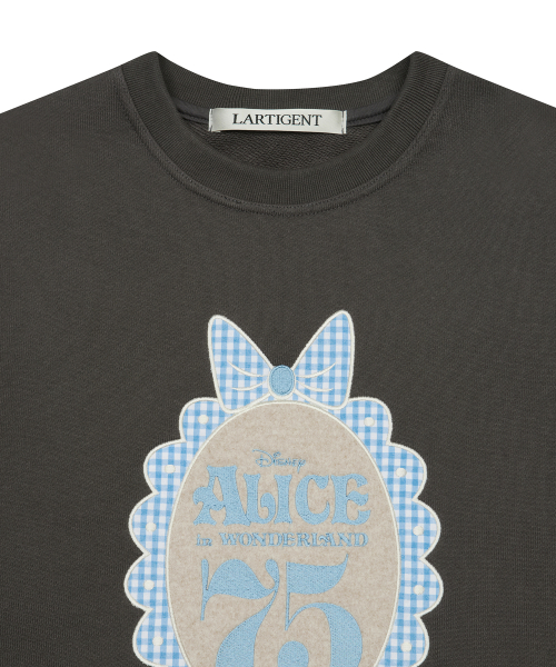WONDERLAND_PATCH SWEATSHIRT