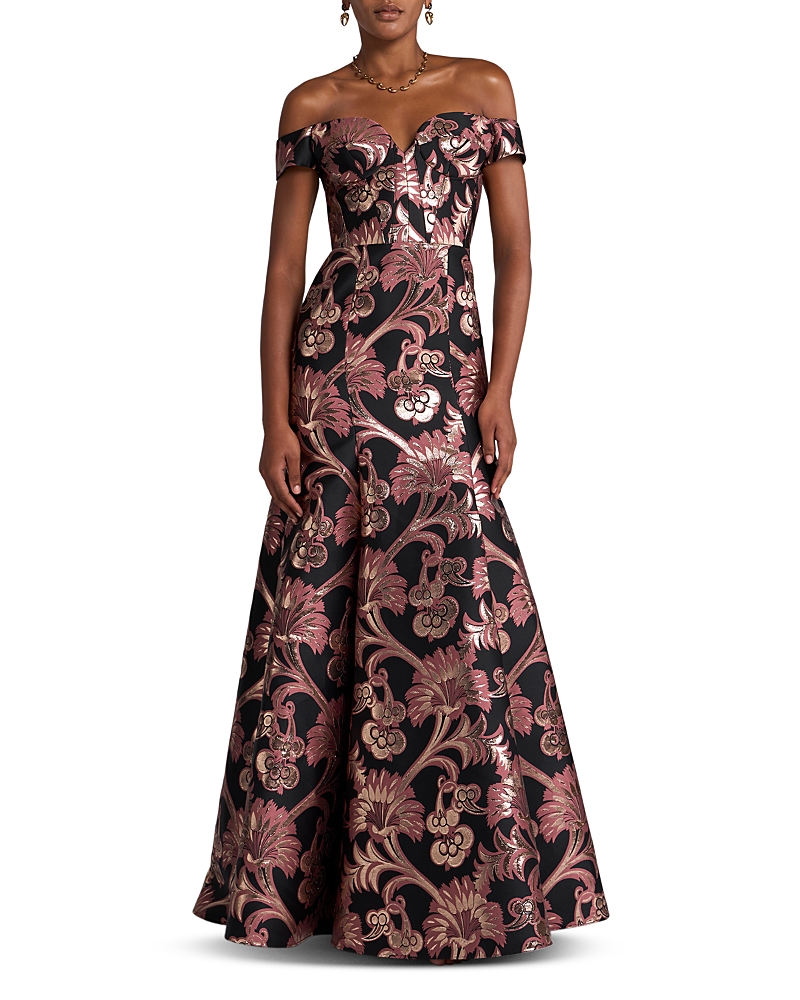 Jacquard dress - Black