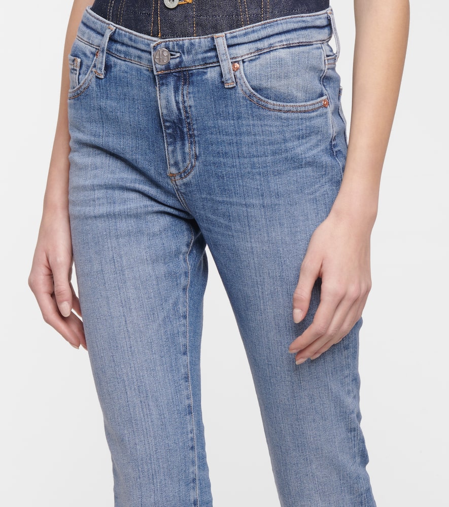 Mari high-rise slim jeans