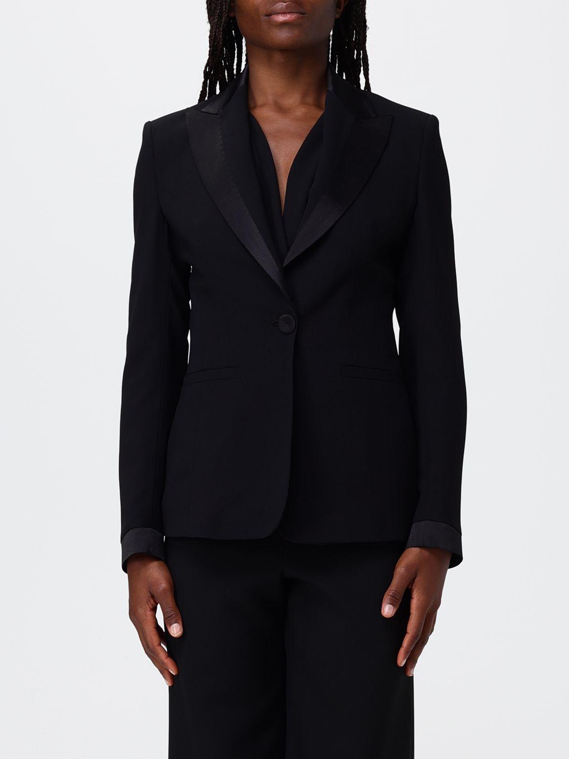 Jacket Woman color Black