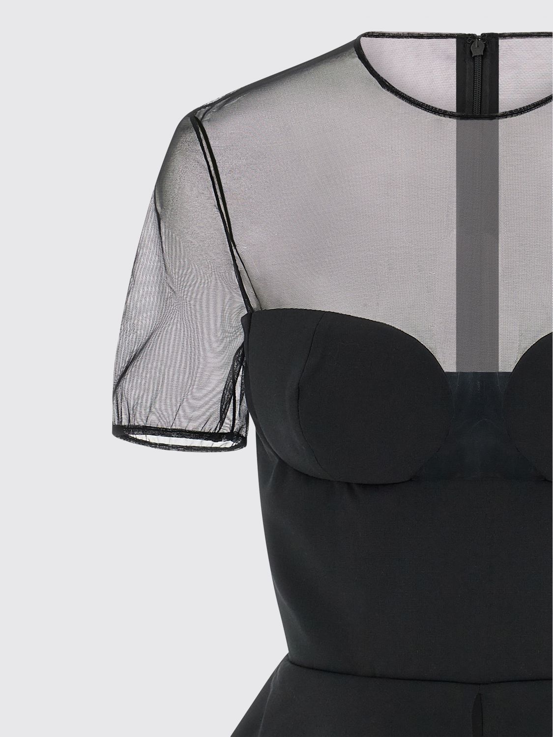 Top Woman color Black