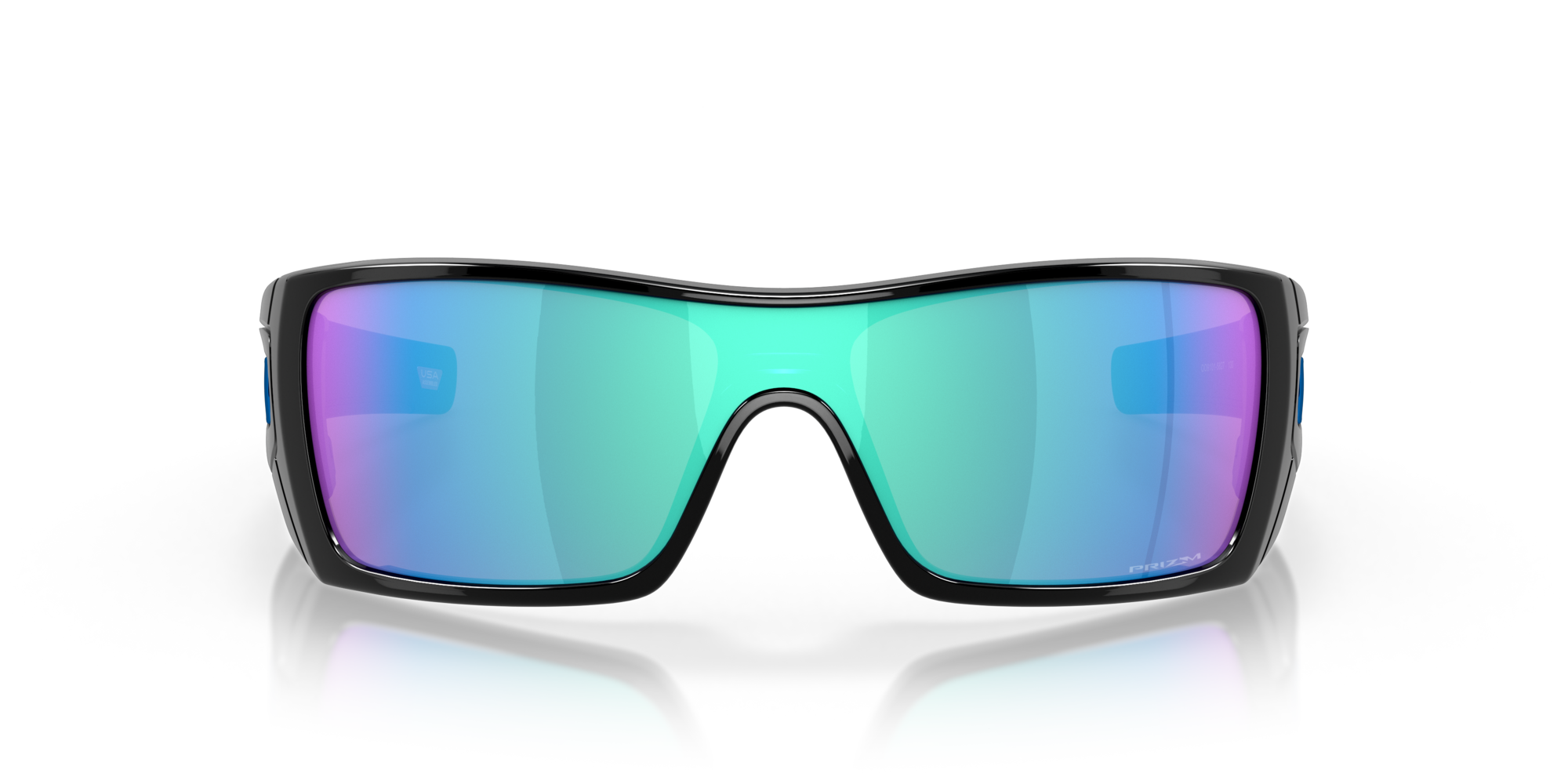Oakley Man Oakley OO9101 BATWOLF 910158 Sunglasses O_matter Black Blue Mask Normal Priz