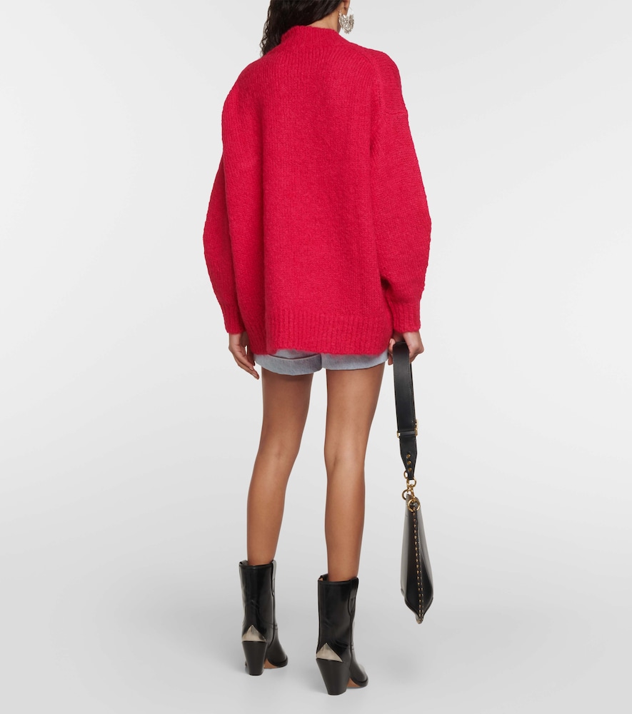 Idol mohair-blend mockneck sweater