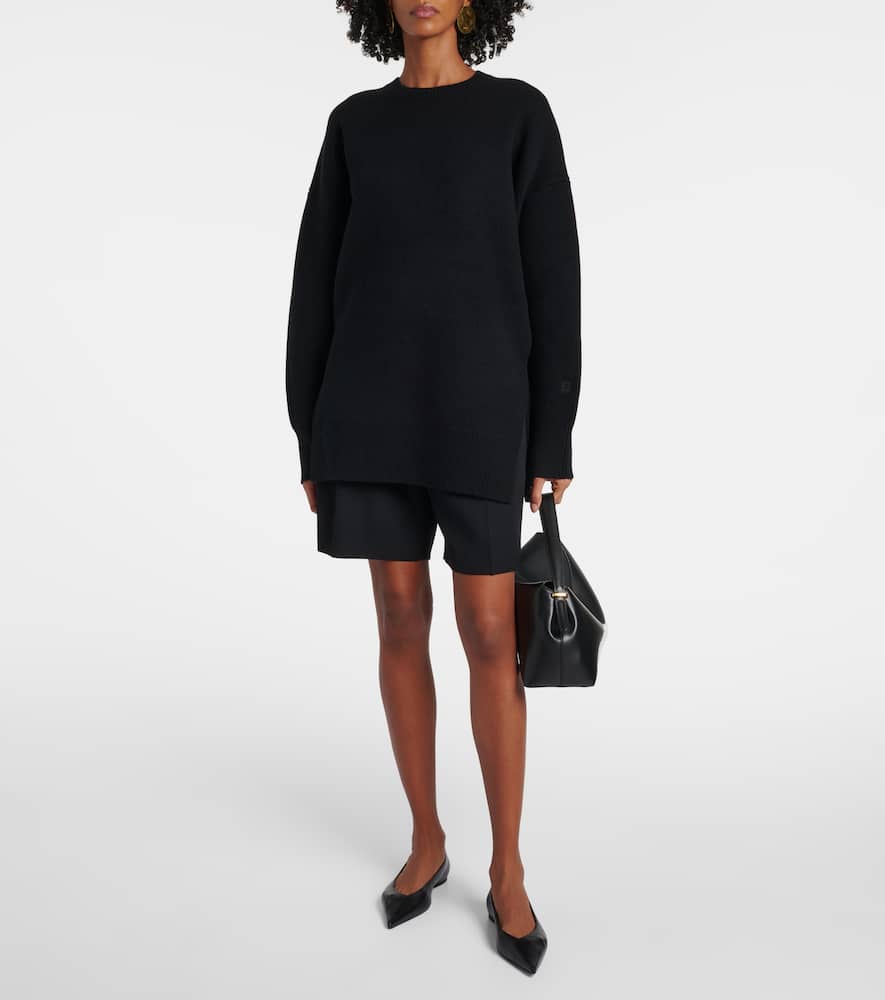 Wool and cashmere-blend sweater