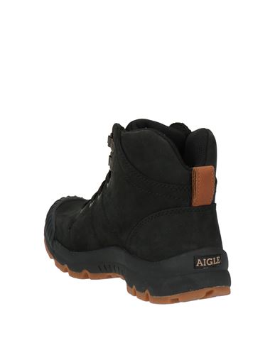 Woman Ankle boots Black Size 5 Leather, Textile fibers
