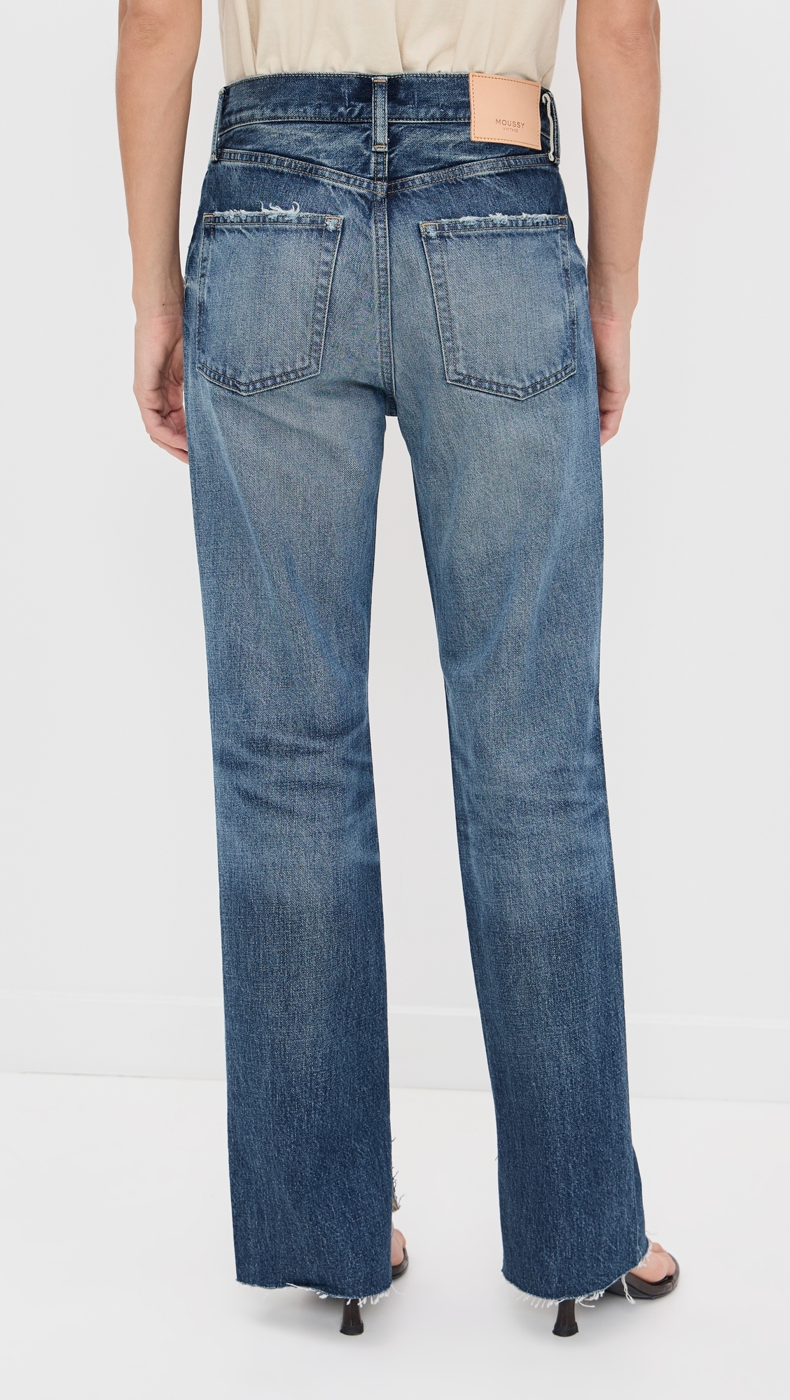 MOUSSY VINTAGE Mv Gleason Straight Jeans Blue