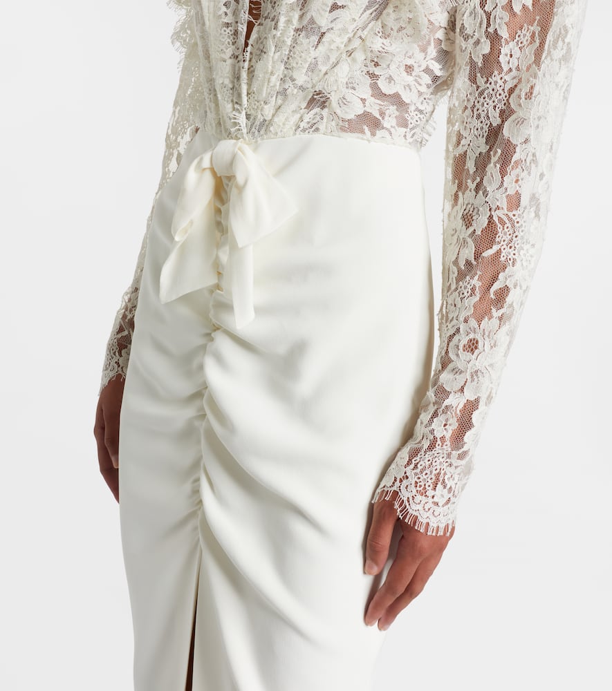 Lace gown