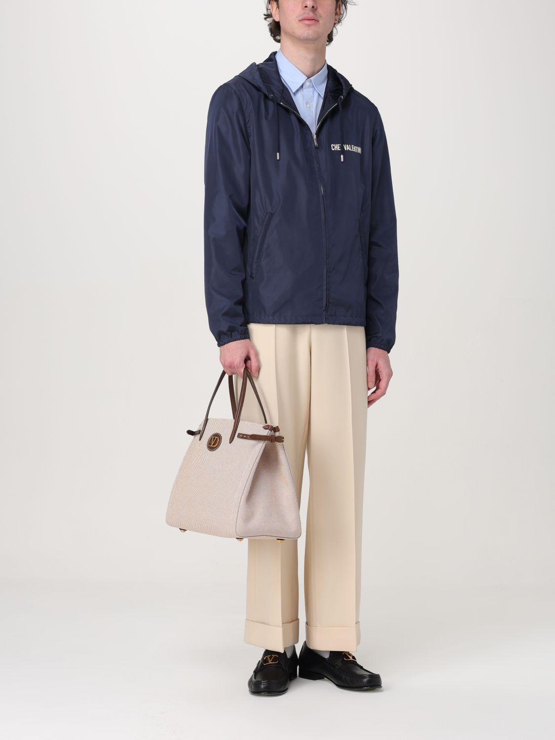 Jacket Men color Blue