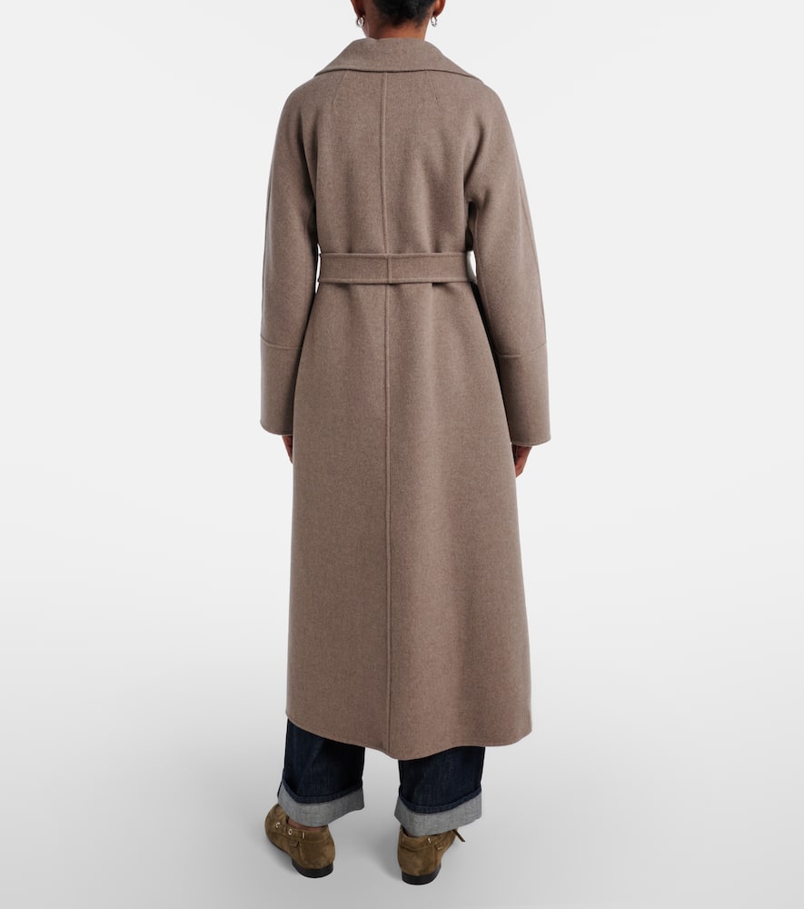 Elisa virgin wool wrap coat