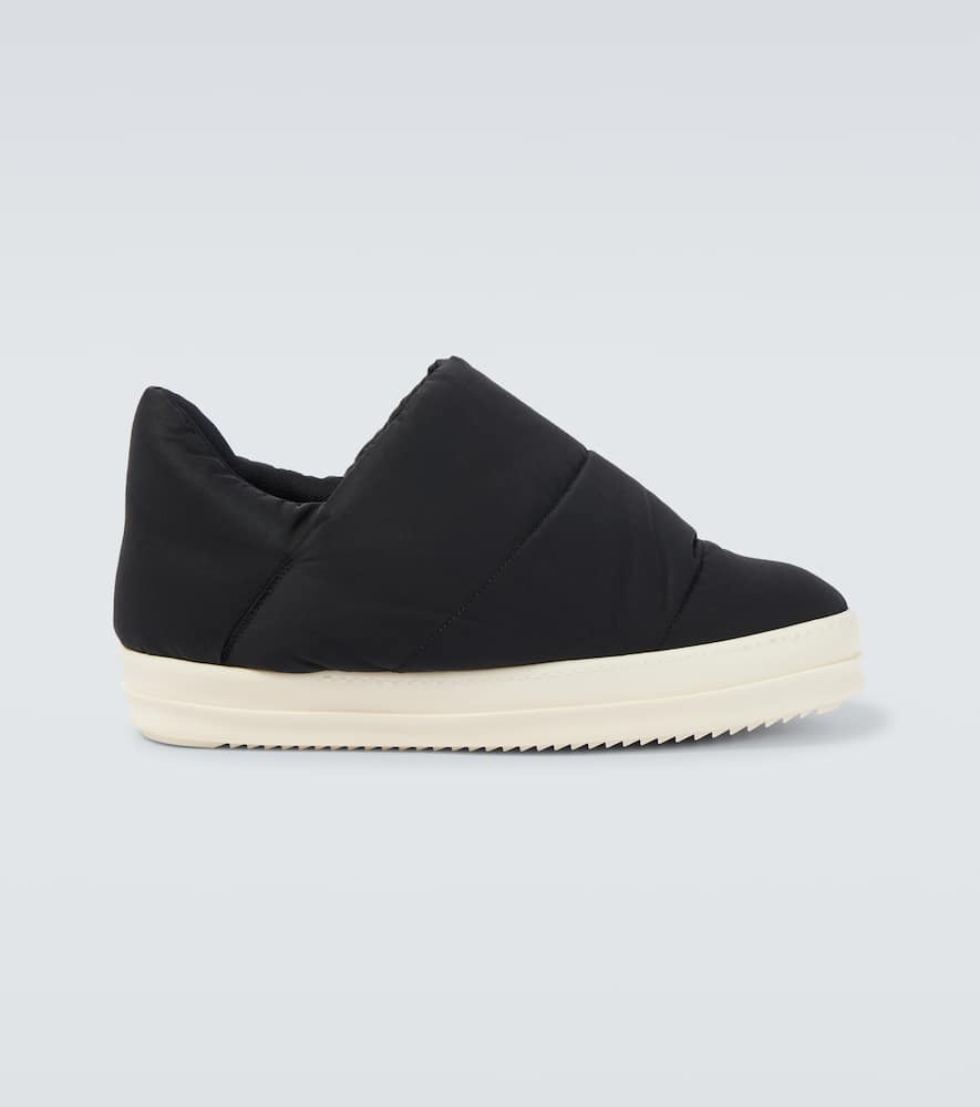 Puffer slip-on shoes
